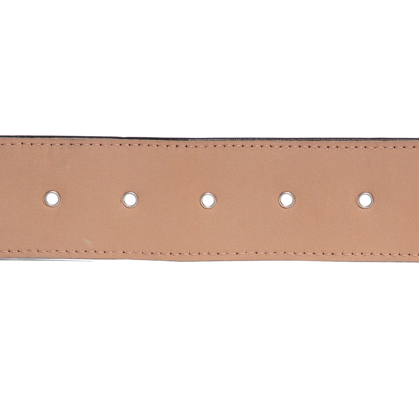 Leather CC Lucky Symbols Belt 95 38 Black