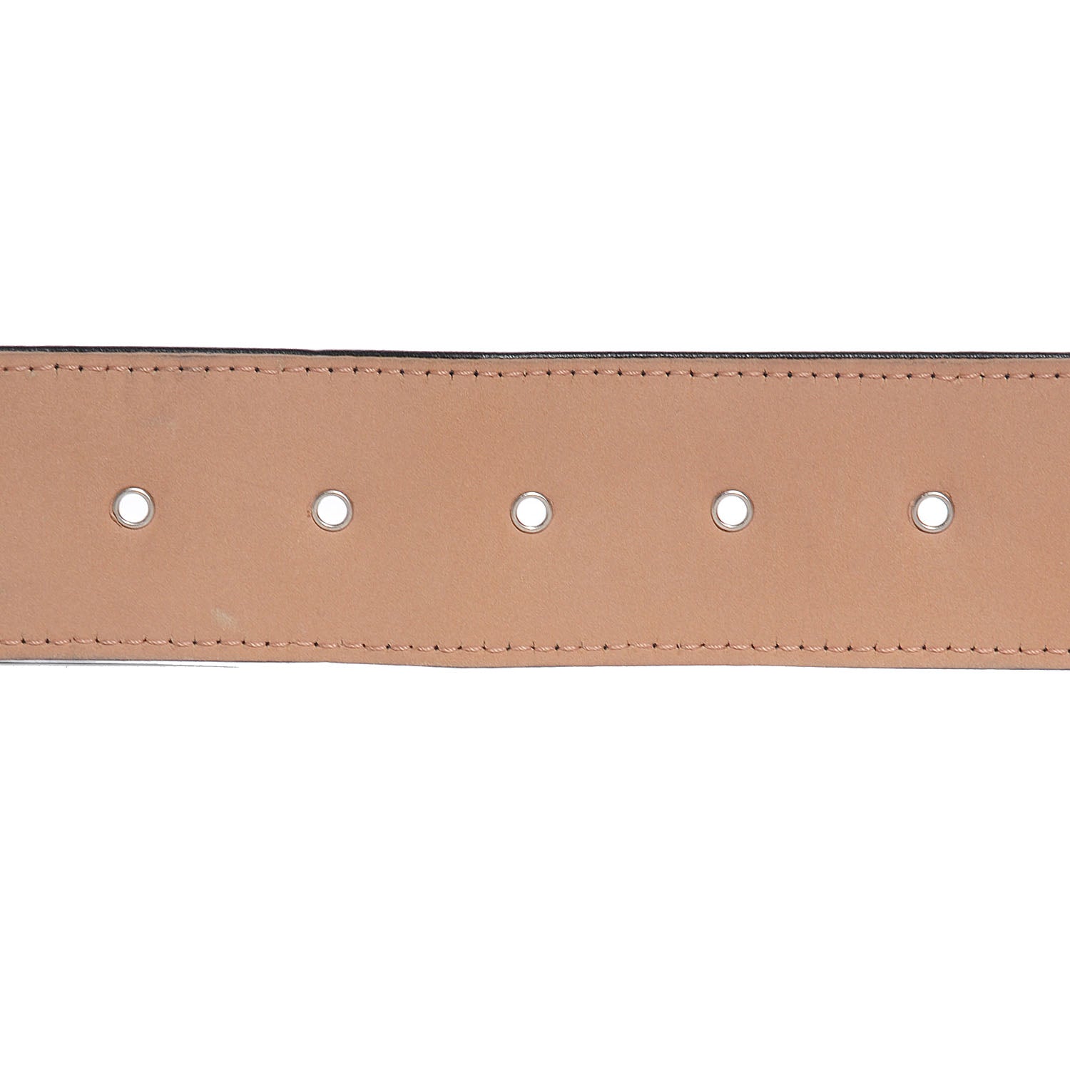 Chanel Leather CC Lucky Symbols Belt 95 38 Black 4 of 5