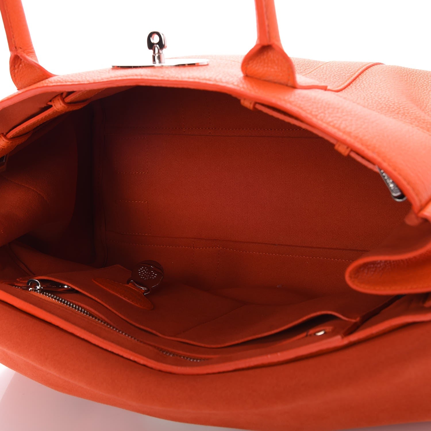 Mulberry Classic Grain Bayswater Bright Orange 5 of 8