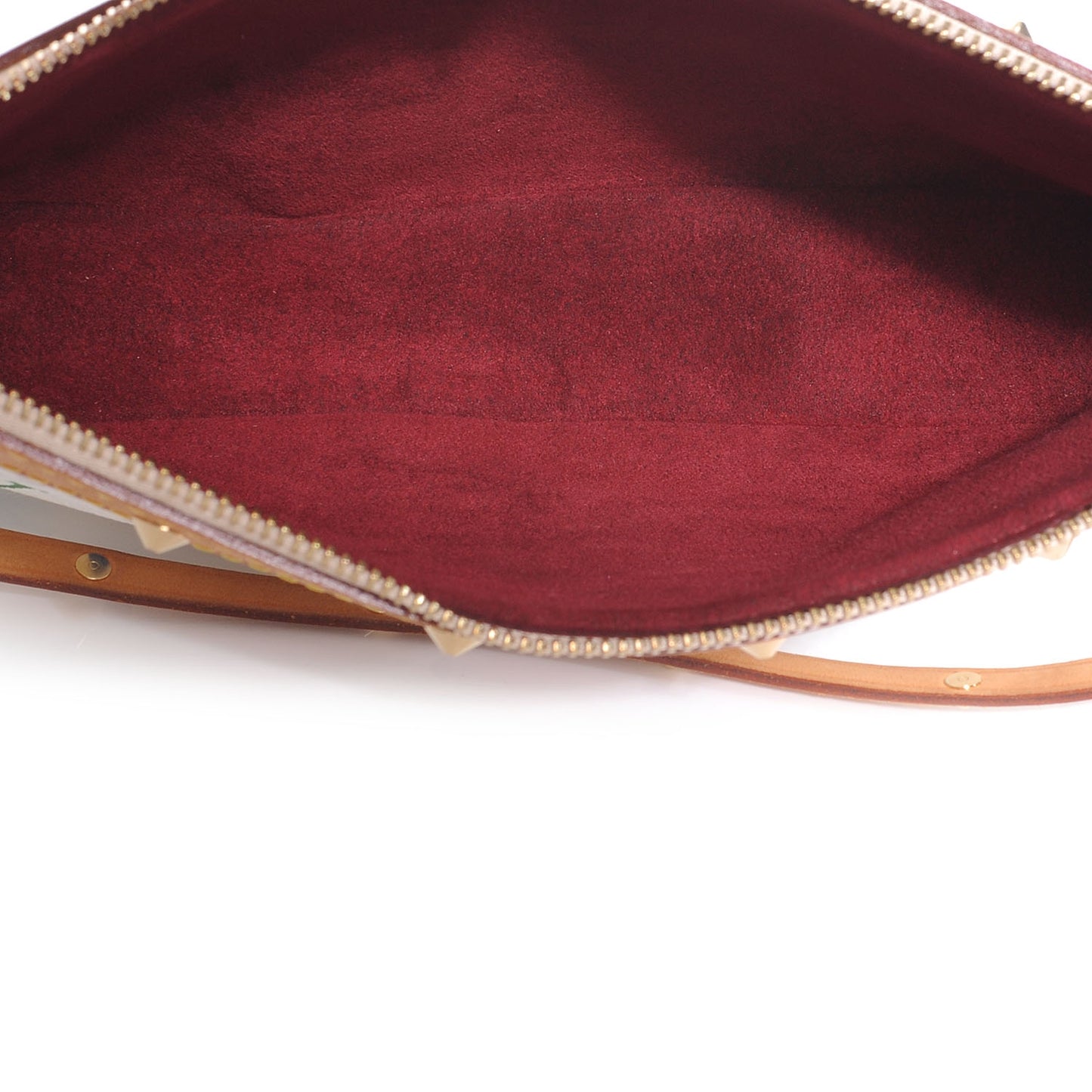 Monogram Multicolor Pochette Accessories White