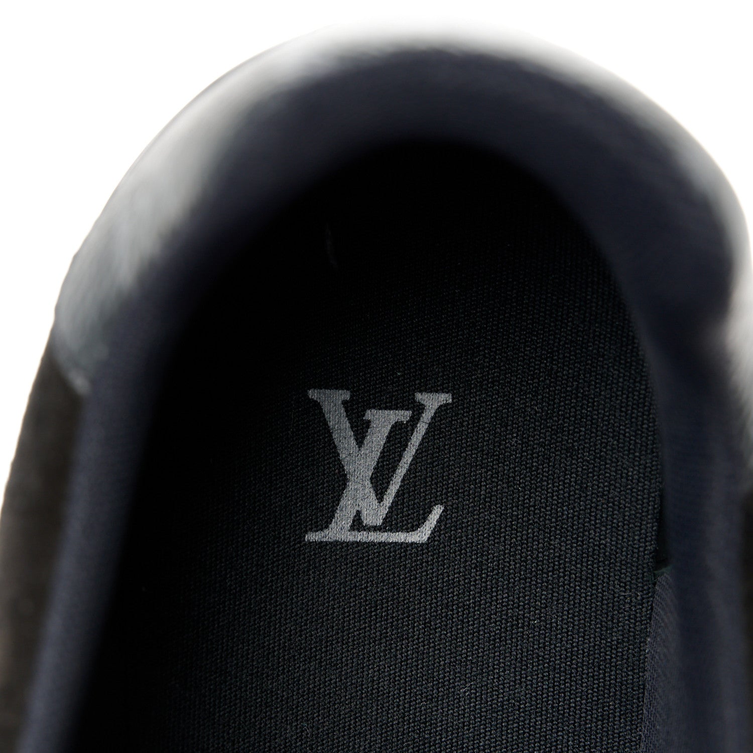Louis Vuitton Monogram Eclipse Mens LV Trainer Sneakers 8 Black 8 of 11