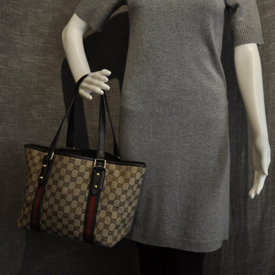 Gucci Monogram Medium Jolicoeur Tote 2 of 2