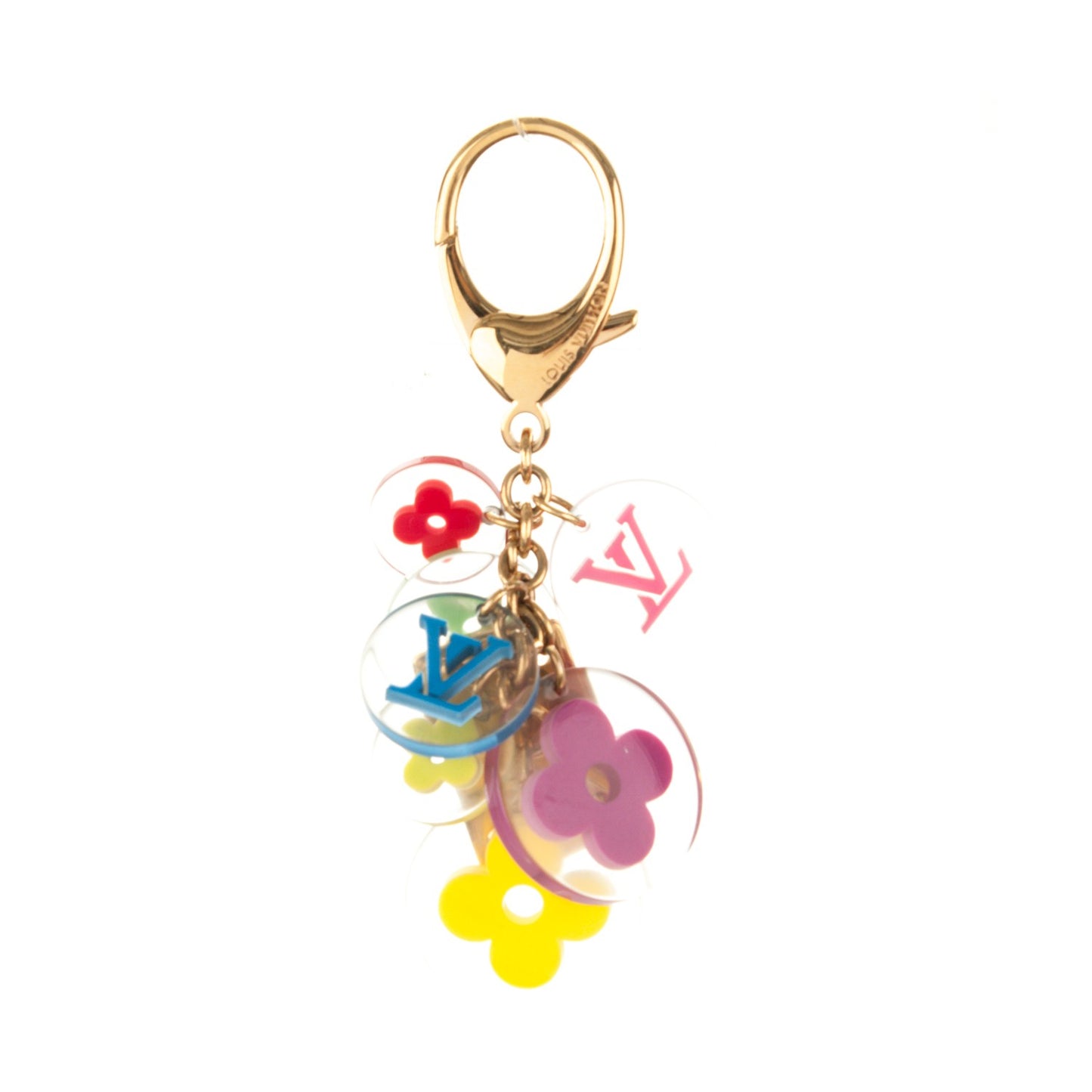 Resin Candy Fleurs Bag Charm Multicolor