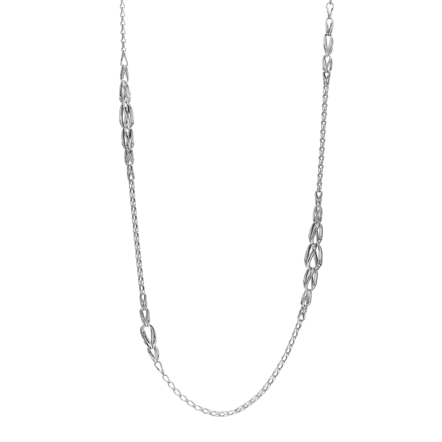 JOHN HARDY Sterling Silver Bamboo Link Chain Necklace