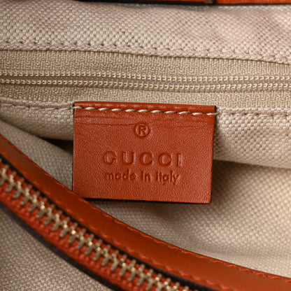 Gucci Monogram Medium Sukey Top Handle Tote Beige Orange 6 of 10