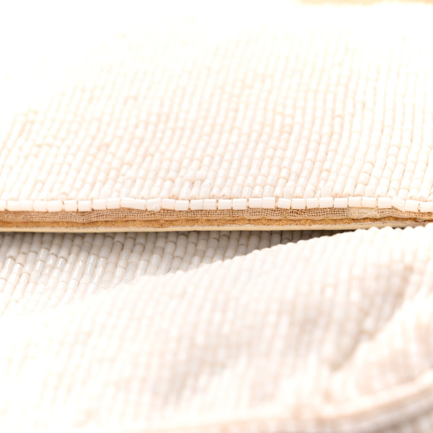 Beaded Baguette White