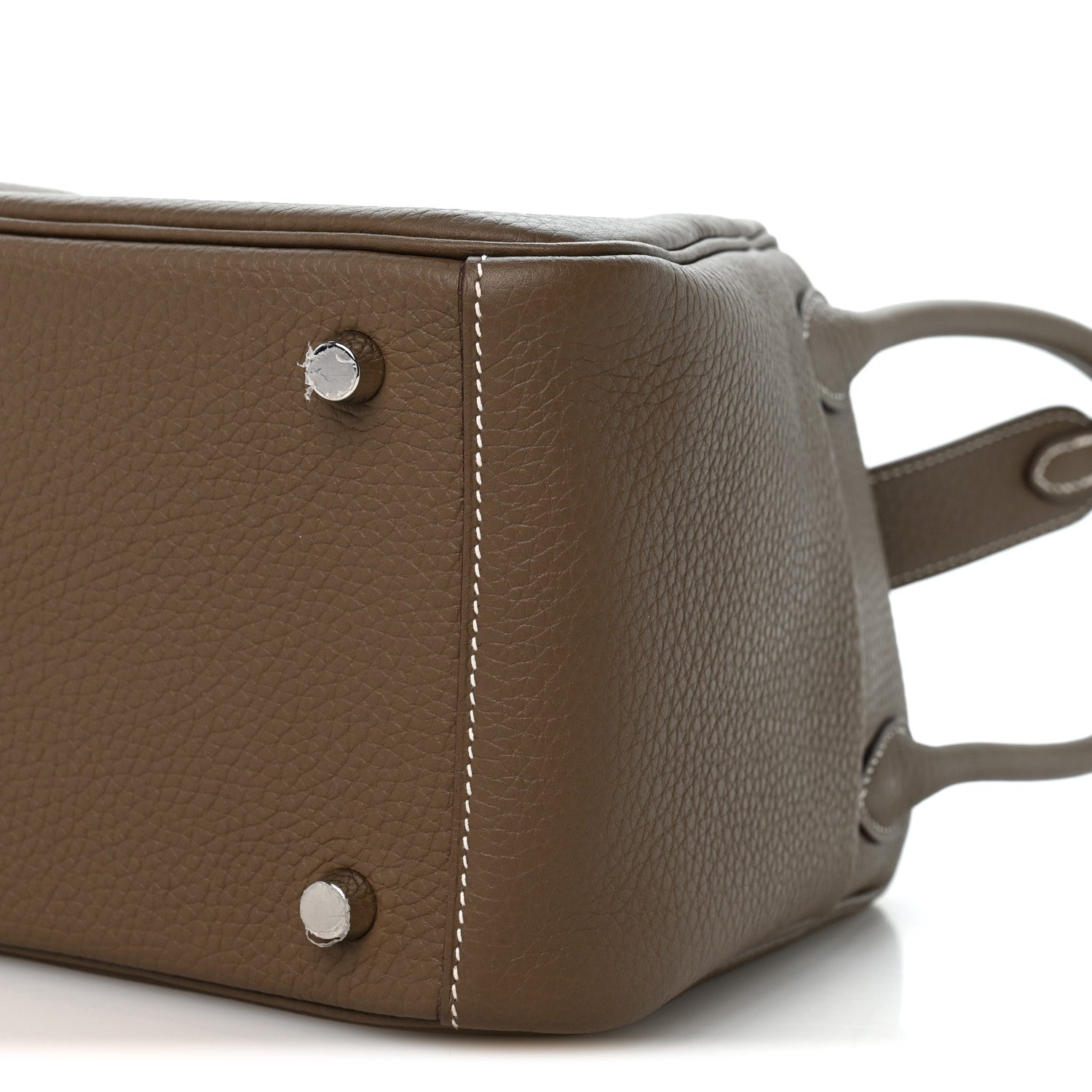 Hermes Taurillon Clemence Lindy 26 Etoupe 9 of 9