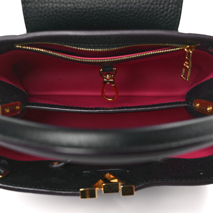Louis Vuitton Taurillon Capucines BB Black 5 of 8
