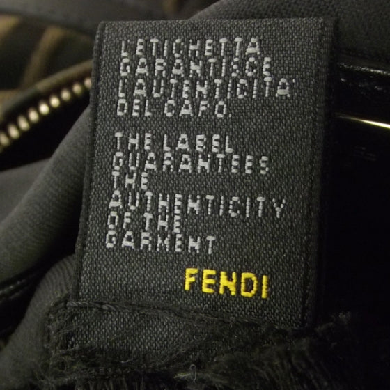 Fendi Zucca Cuoio Lucido Hobo Tobacco Moro 11 of 12