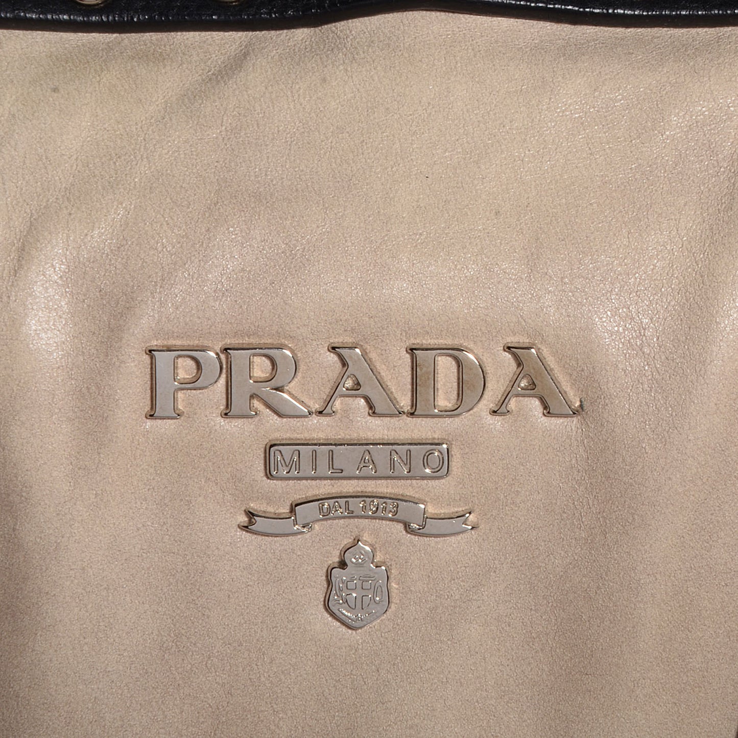 Nappa Small Studded Trunk Bag Talco Black