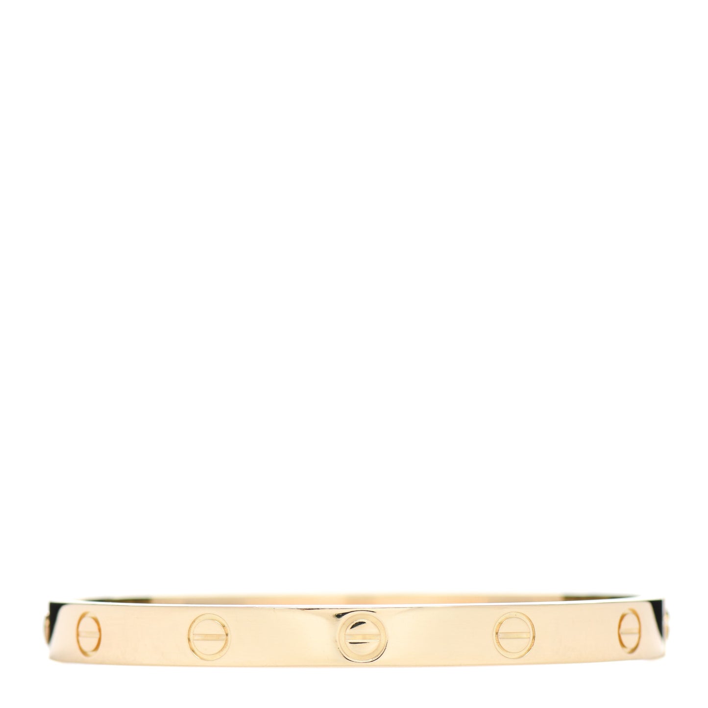 18K Yellow Gold LOVE Bracelet 17