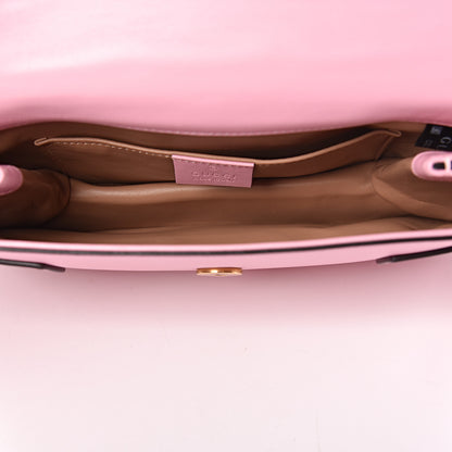 Gucci Nappa Pearl Studded Mini Queen Margaret Broadway Shoulder Bag Sugar Pink 7 of 11
