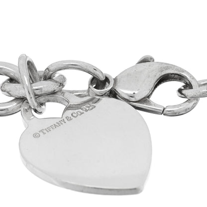 Tiffany Sterling Silver Heart Tag Charm Bracelet 3 of 3