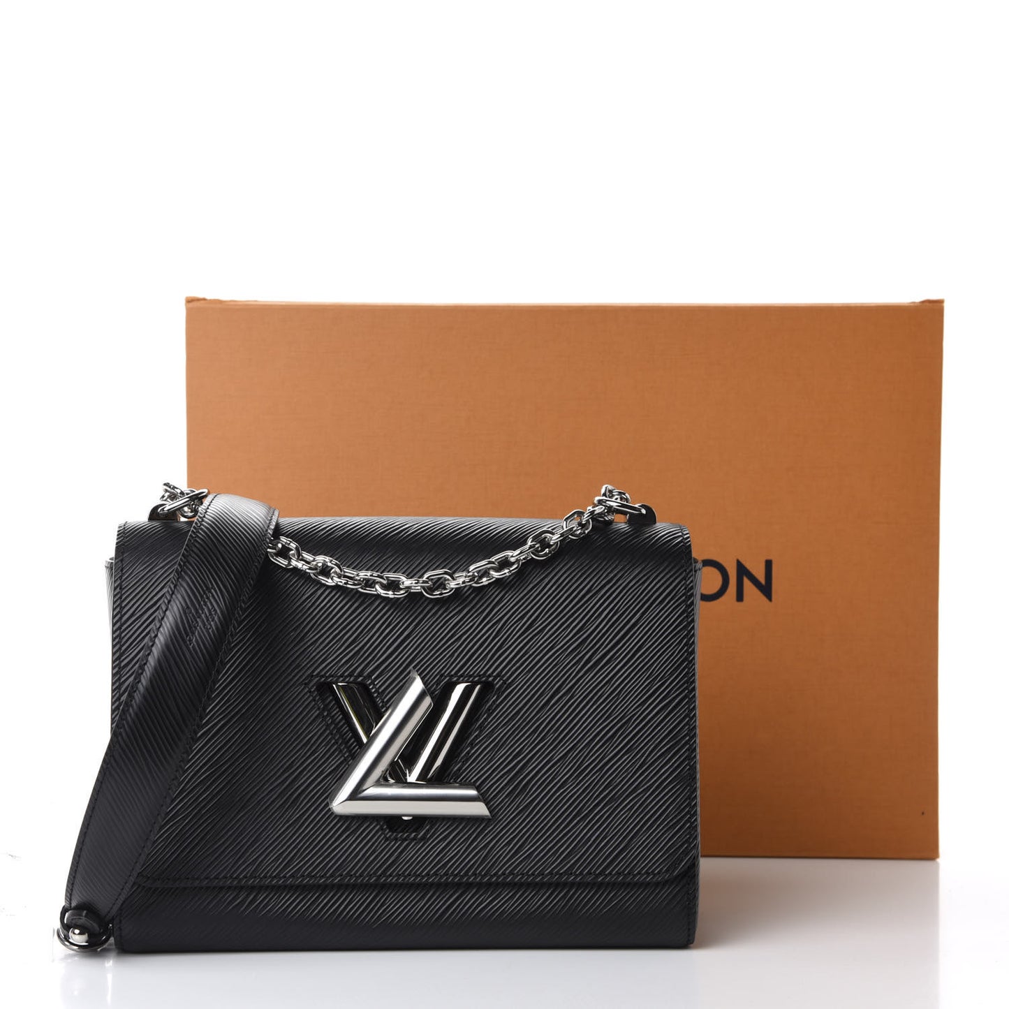 Epi Twist Shoulder Bag MM Black