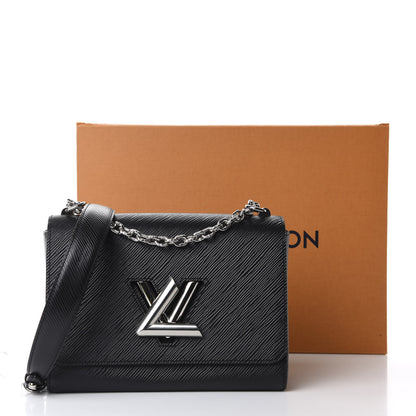 Louis Vuitton Epi Twist Shoulder Bag MM Black 10 of 10