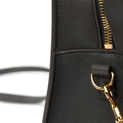 Saint Laurent Calfskin Small Monogram Cabas Grey 12 of 12