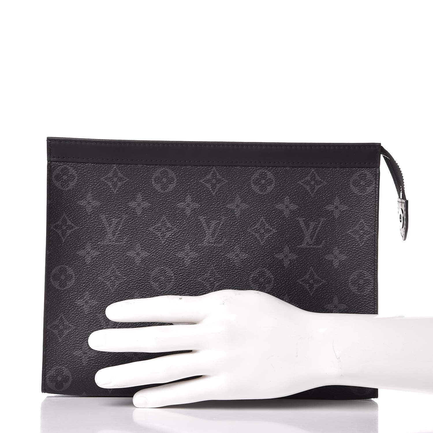 Louis Vuitton Monogram Eclipse Pochette Voyage MM 2 of 7