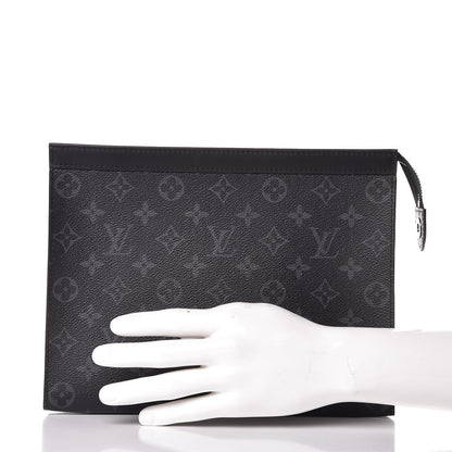 Louis Vuitton Monogram Eclipse Pochette Voyage MM 2 of 7