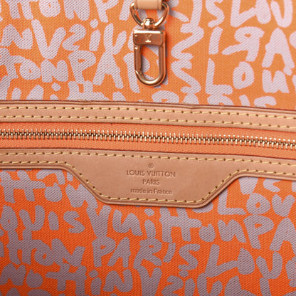 Louis Vuitton Monogram Graffiti Neverfull GM Orange 8 of 10