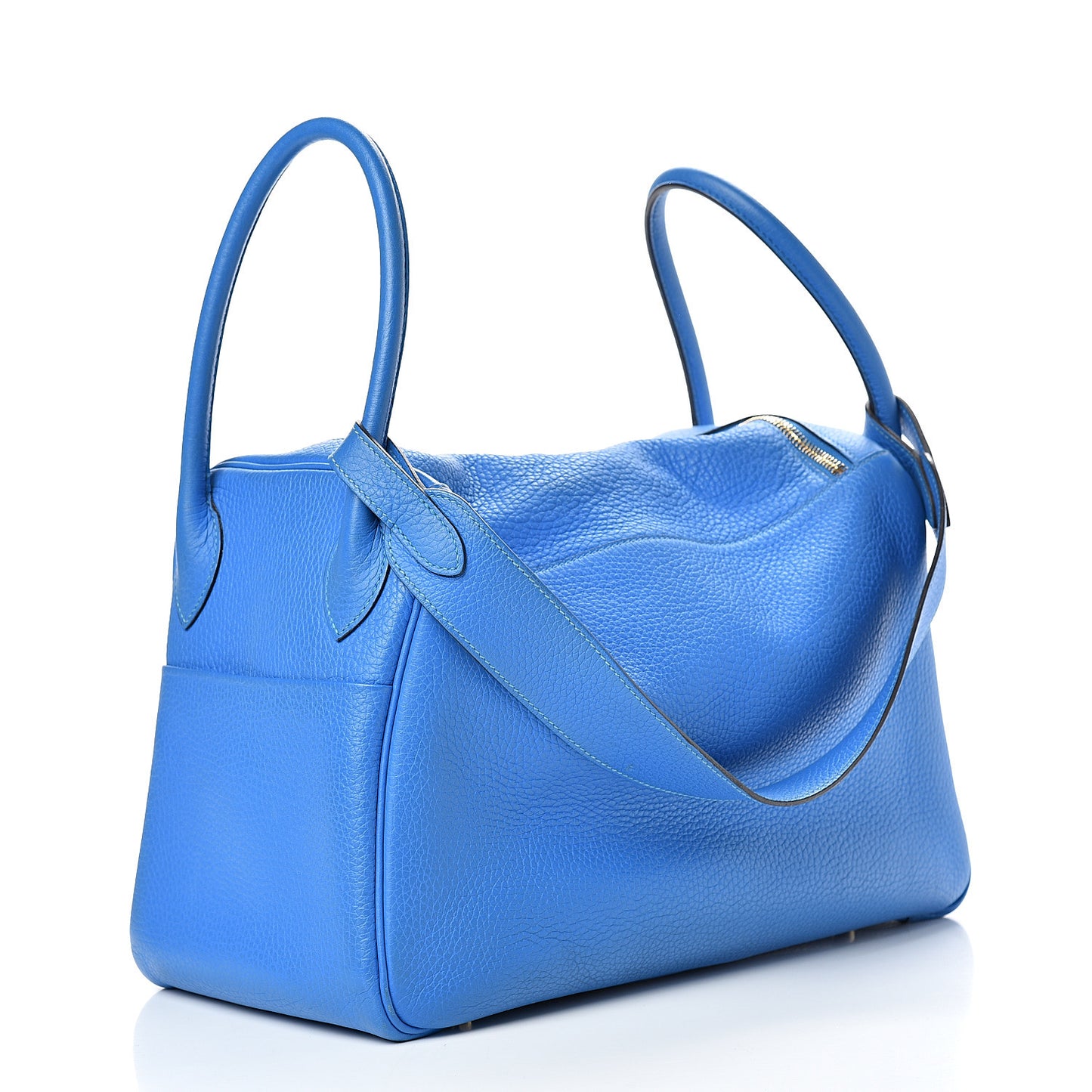 Taurillon Clemence Lindy 34 Bleu Hydra