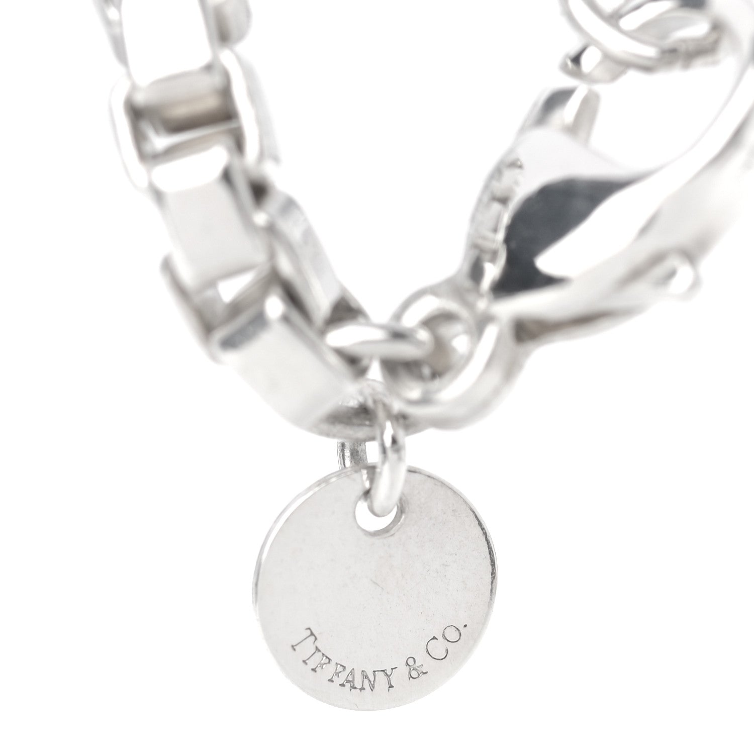 Tiffany Sterling Silver 4mm Venetian Link Bracelet 3 of 4