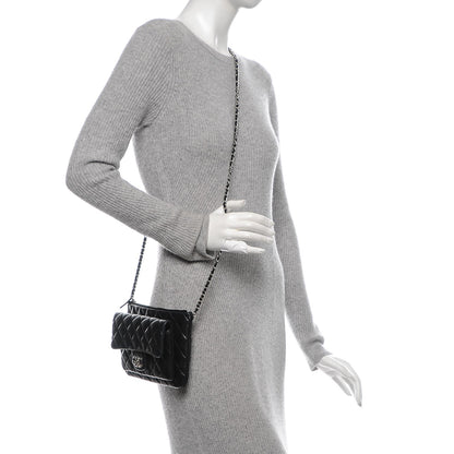 Chanel Lambskin Quilted Daily Zip Crossbody Black 2 of 9