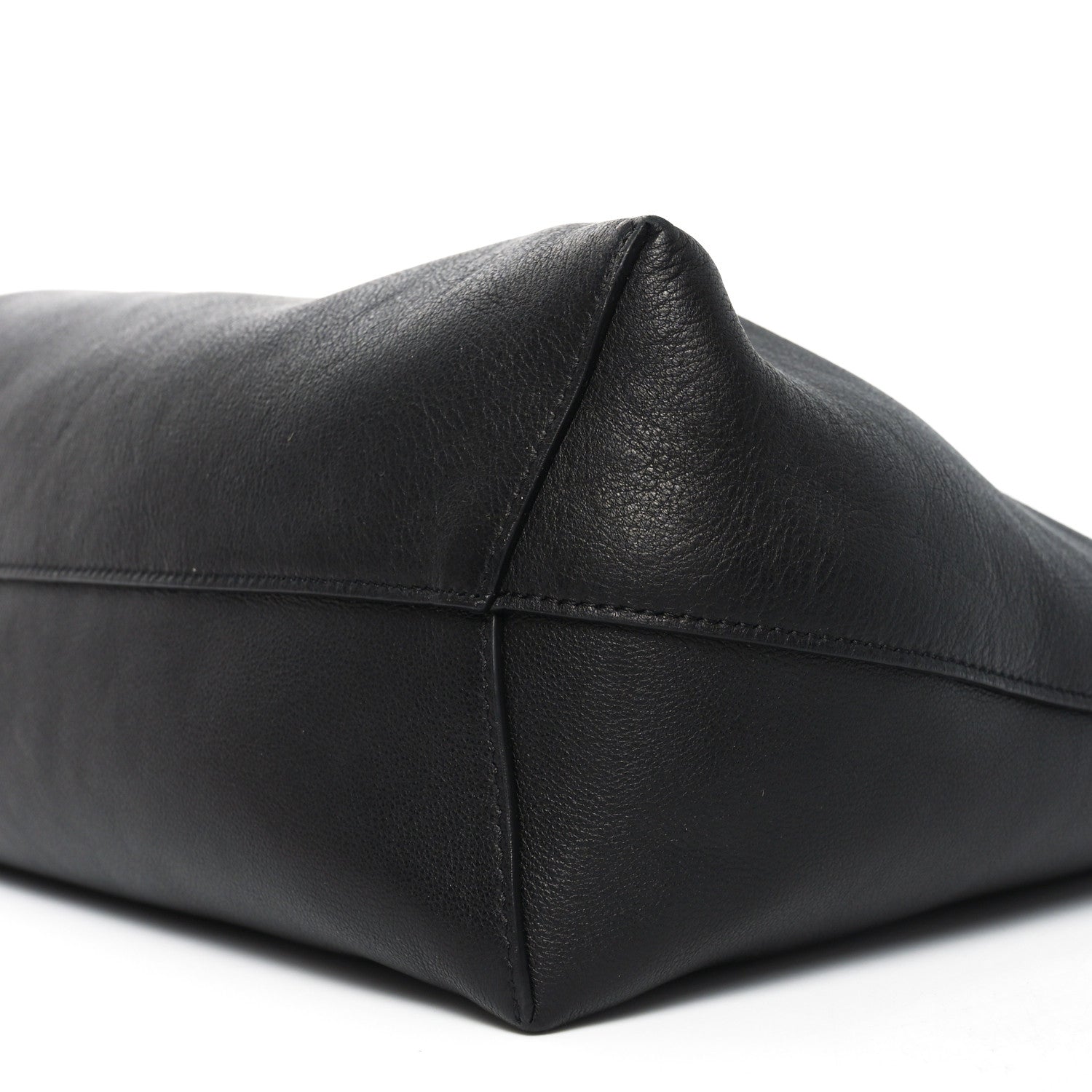 Mansur Gavriel Calfskin Candy Hobo Black Black 9 of 9