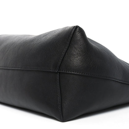 Mansur Gavriel Calfskin Candy Hobo Black Black 9 of 9
