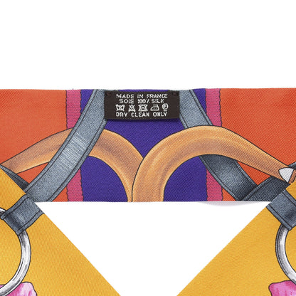 Hermes Silk Grand Manege Fleuri Twilly 2 of 4