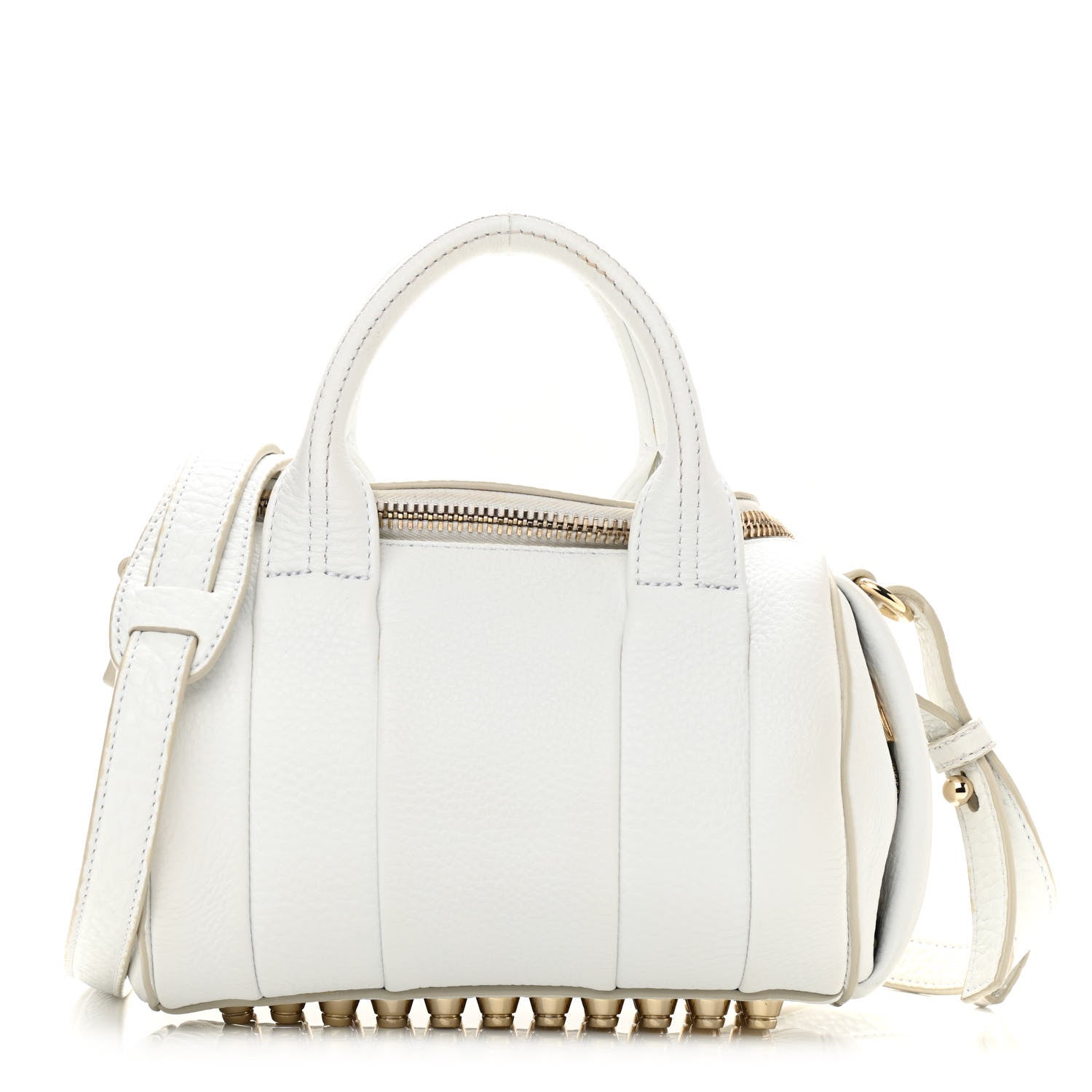 Alexander Wang Pebbled Lambskin Mini Rockie Gray Gold Hardware 1 of 8