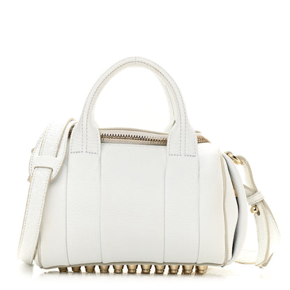 Alexander Wang Pebbled Lambskin Mini Rockie Gray Gold Hardware 1 of 8