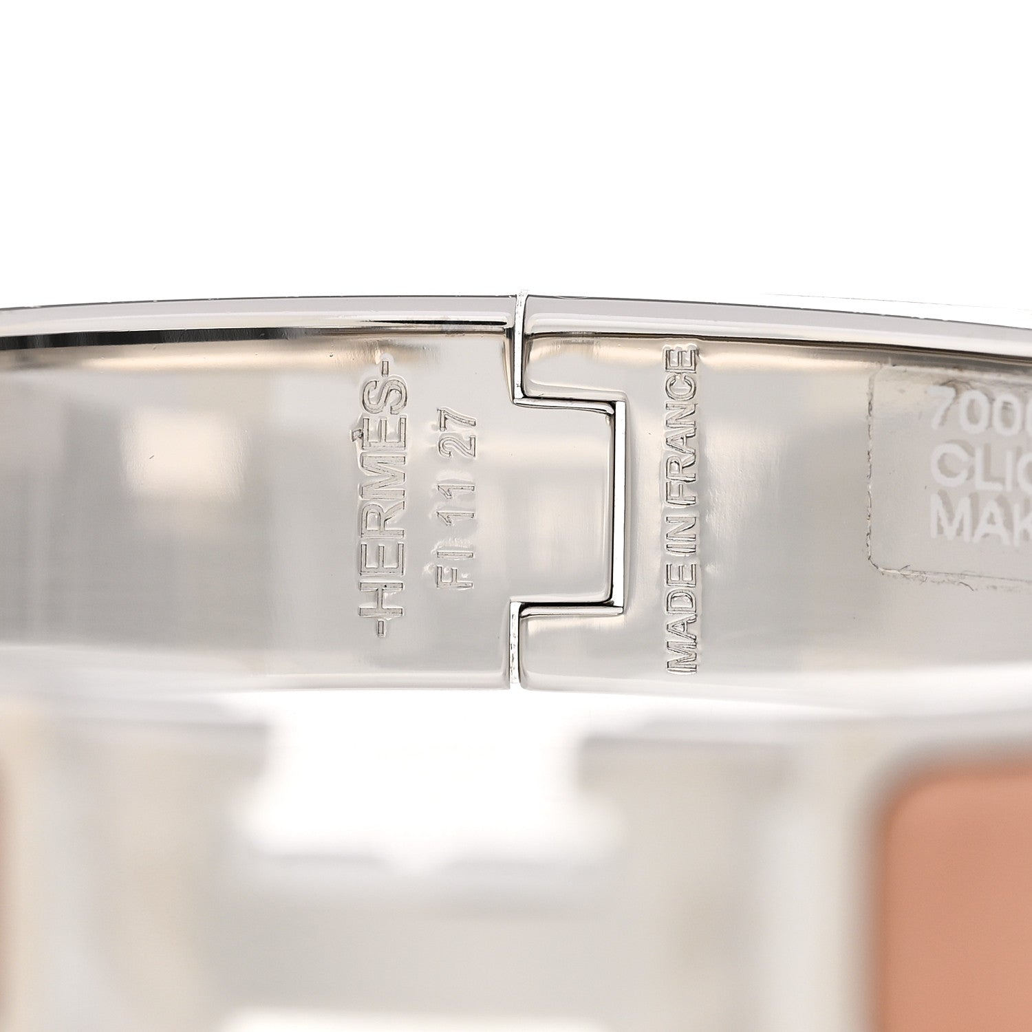 Hermes Enamel Narrow Clic Clac H Bracelet PM Makeup 3 of 4
