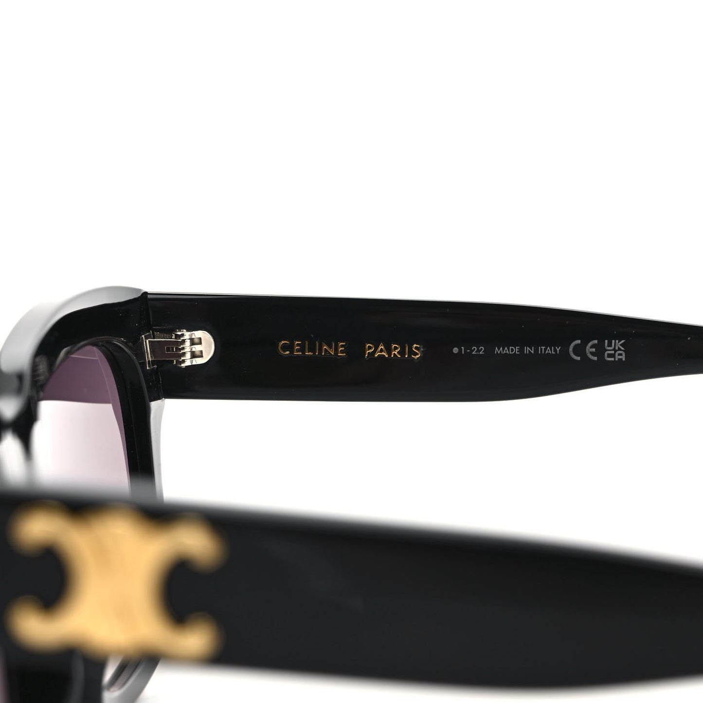 Acetate Triomphe Sunglasses CL 40253I Black