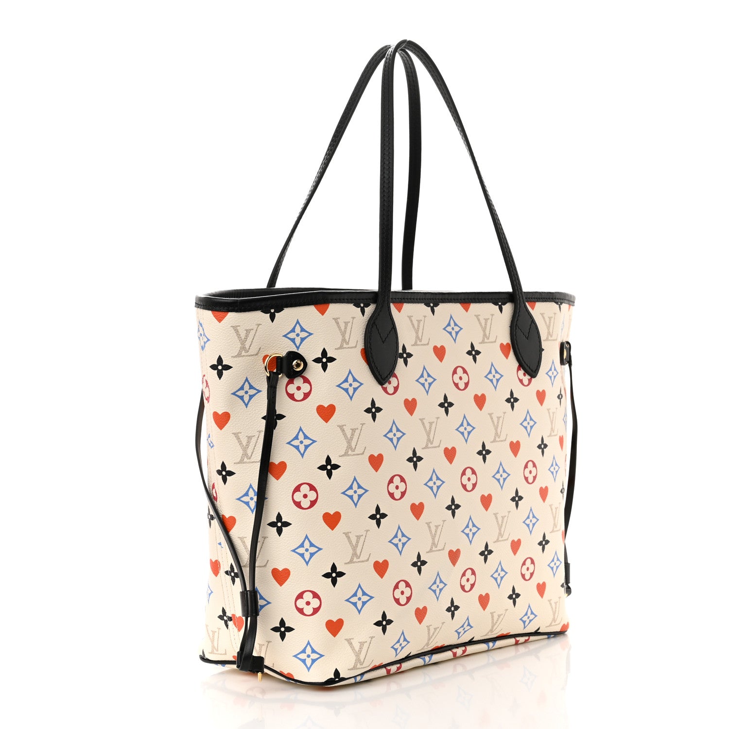 Louis Vuitton Game On Neverfull MM White 4 of 11
