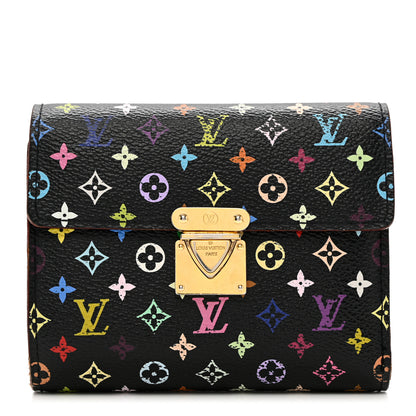 Louis Vuitton Monogram Multicolor Koala Wallet Black 1 of 10