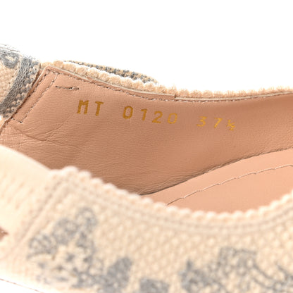 Christian Dior Cotton Ribbon Toile De Jouy J'Adior Slingback 65mm Pumps 37.5 Grey Stone 8 of 10