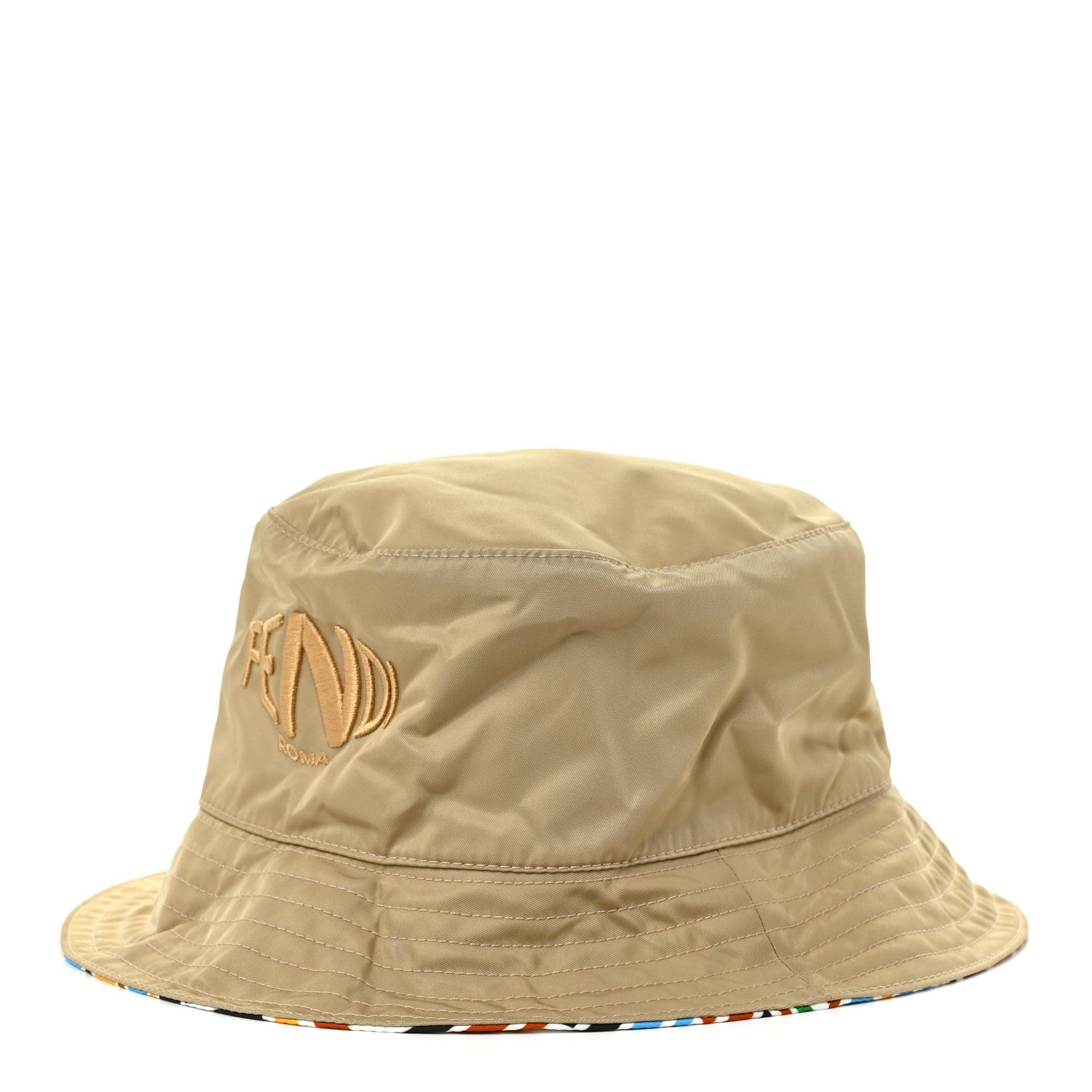 Fendi X SARA COLEMAN Nylon FF Vertigo Reversible Bucket Hat Multicolor 5 of 11