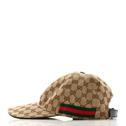 Gucci Monogram Web Baseball Hat M Beige Cocoa 4 of 11
