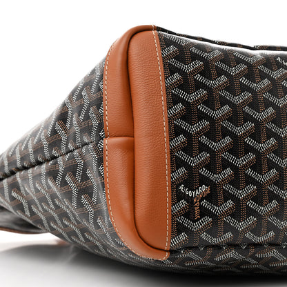 Goyard Goyardine Artois MM Black Gold 9 of 10