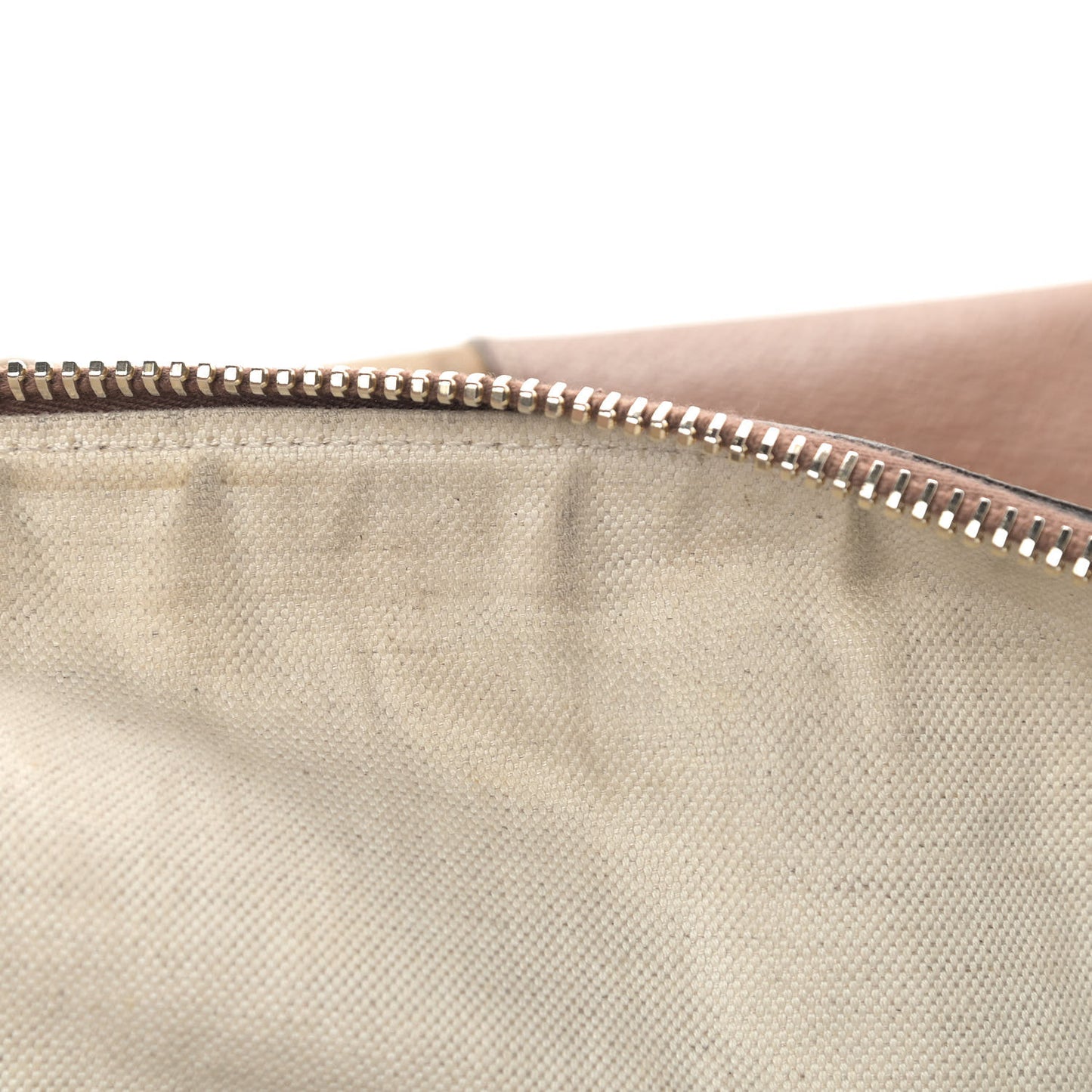 Monogram Medium Bree Shoulder Bag Beige Tabacco