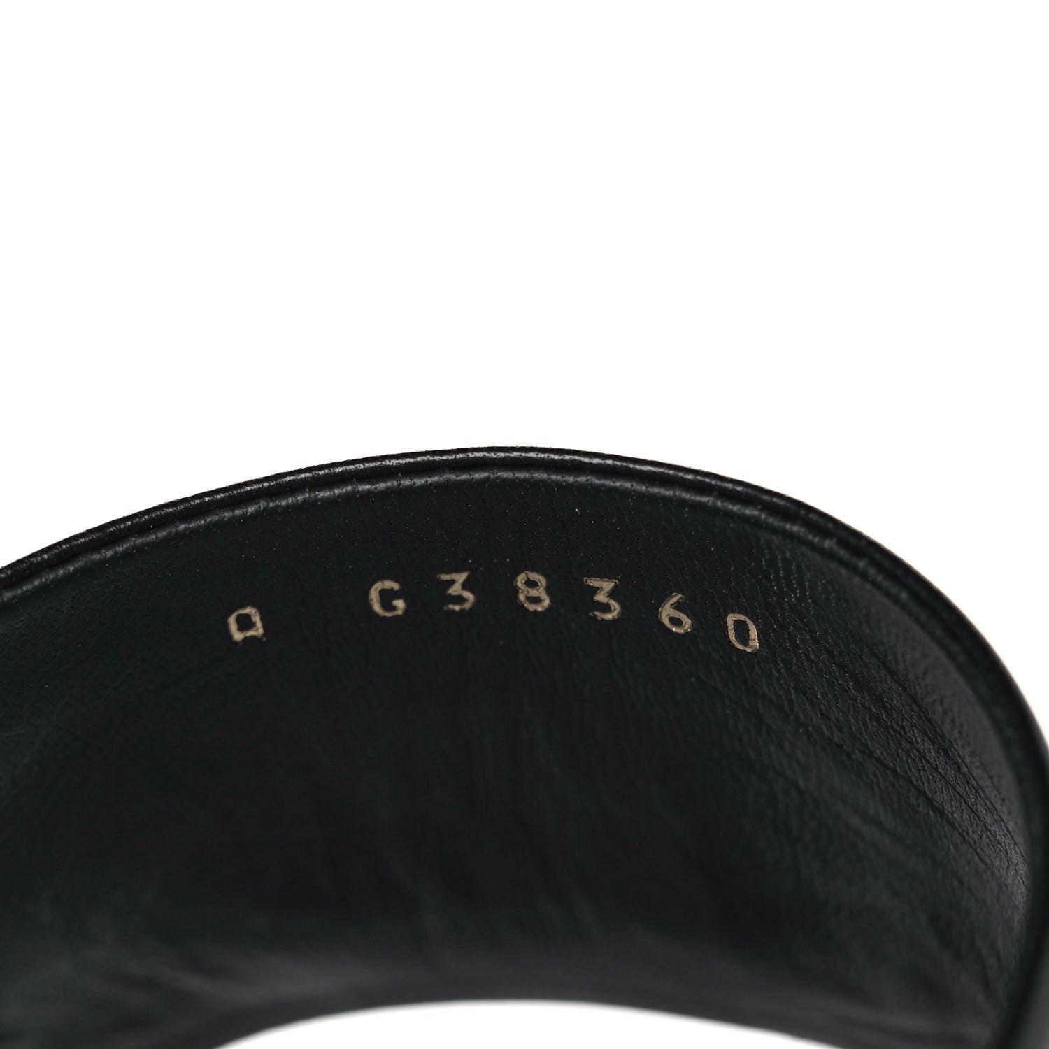 Chanel Lambskin Pearl CC Sandals 37 Black 8 of 9