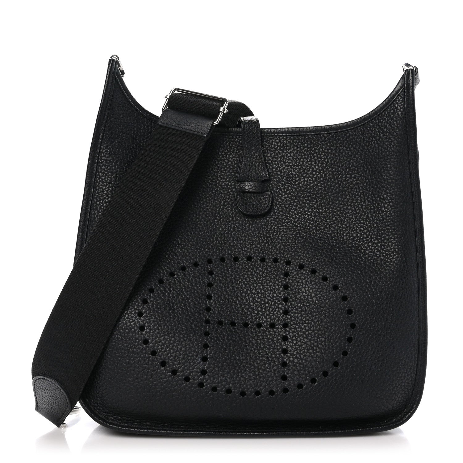 Hermes Taurillon Clemence Evelyne III PM Black 1 of 10