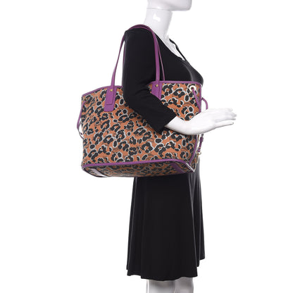 MCM Visetos Medium Project Reversible Shopper Tote Purple 2 of 17