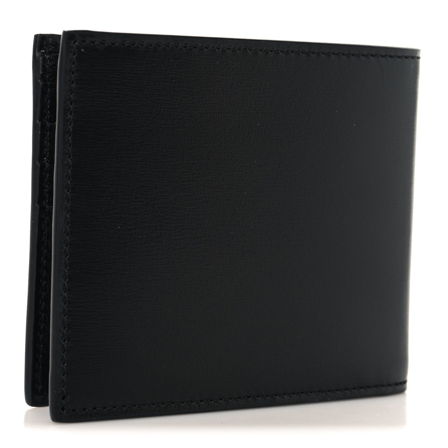 Gucci Smooth Calfskin GG Marmont Bi-Fold Wallet Black 3 of 8