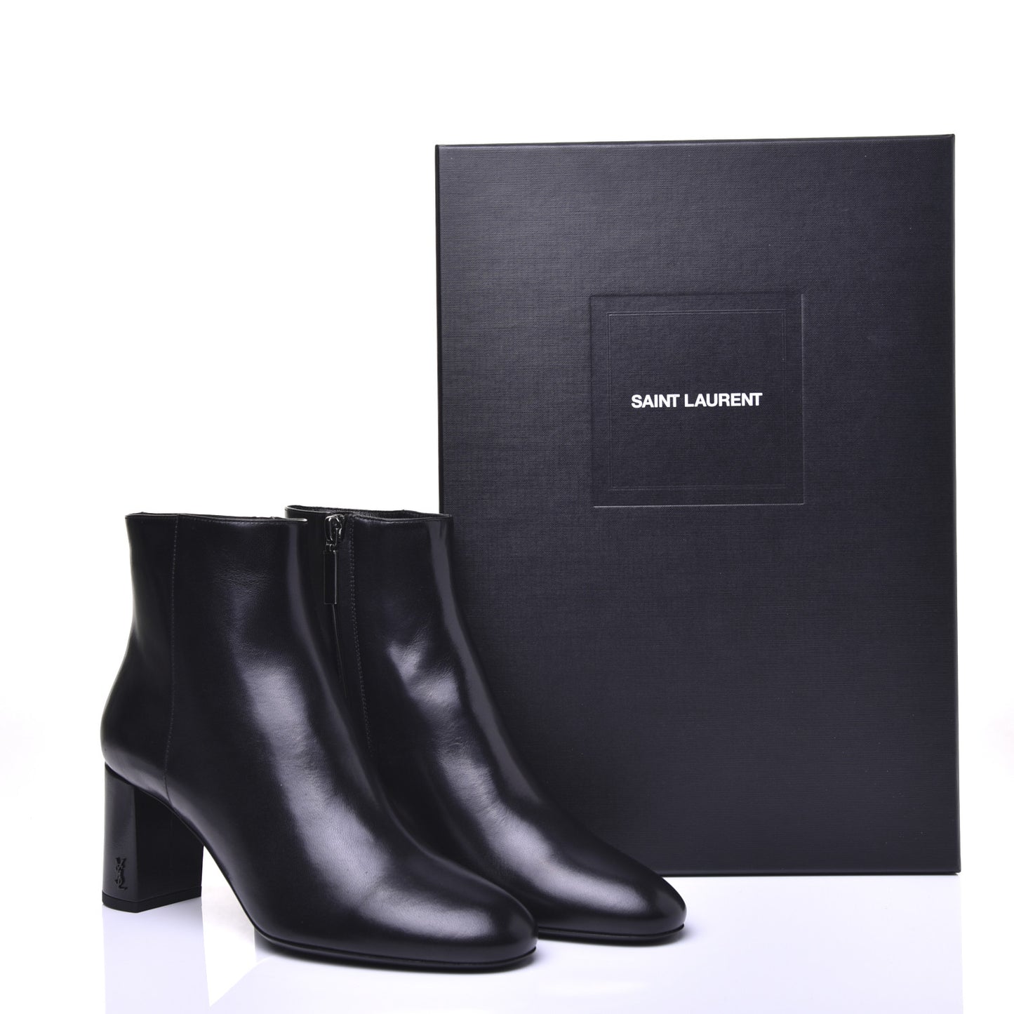 Nappa Loulou Ankle Zip Boot 39 Black