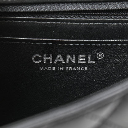 Chanel Lambskin Quilted Mini Square Flap Black 8 of 9