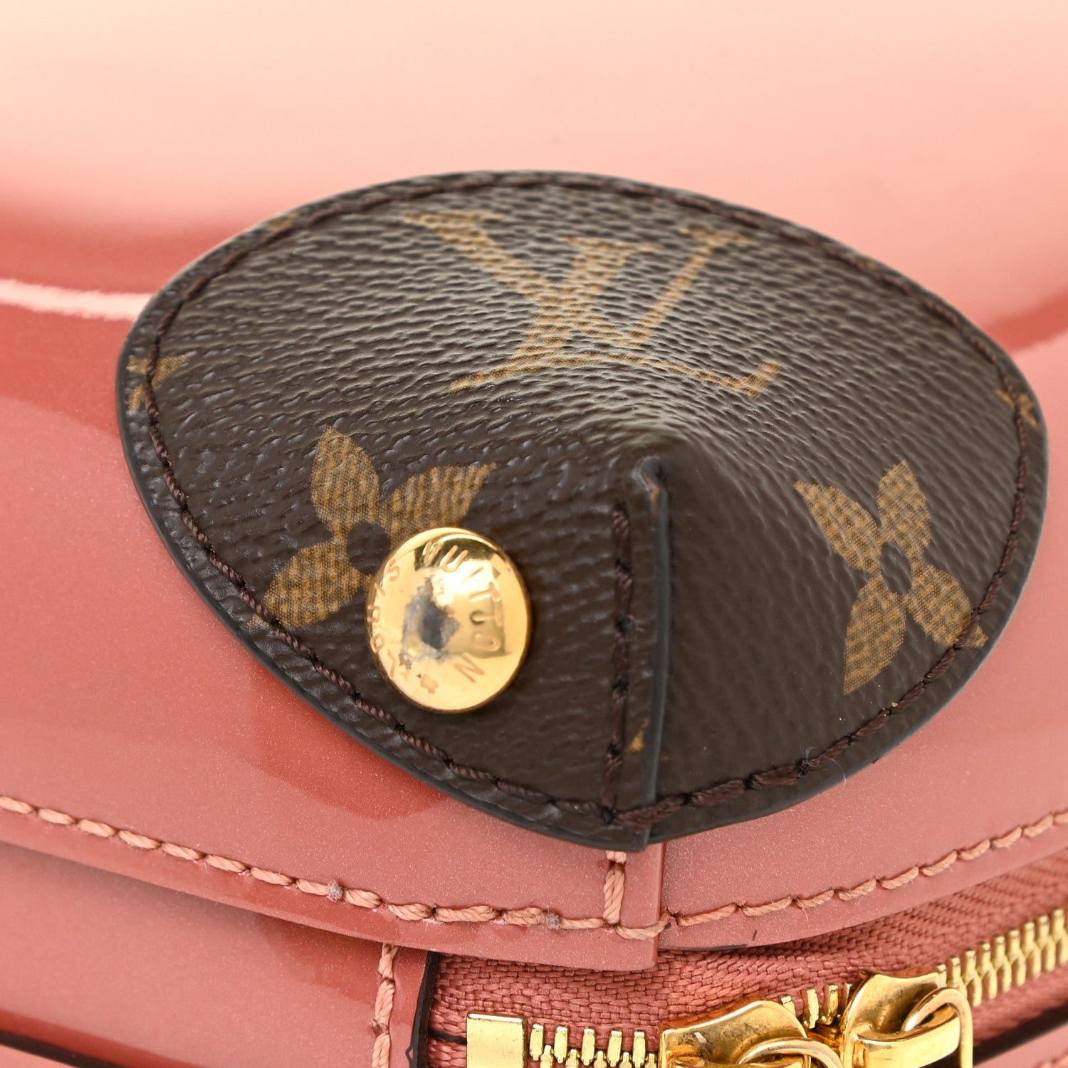 Louis Vuitton Patent Miroir Venice Vieux Rose 13 of 17