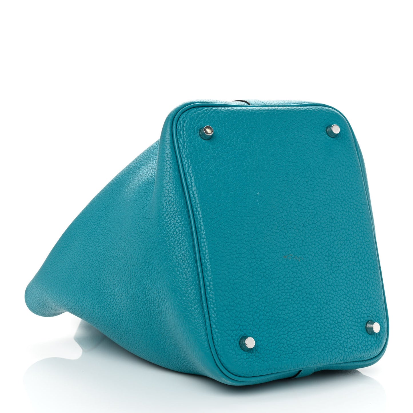 Taurillon Clemence Picotin Lock 22 MM Turquoise