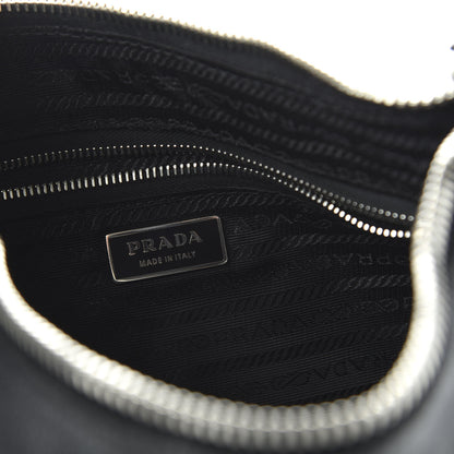 Prada Vitello Daino Hobo Black 8 of 10