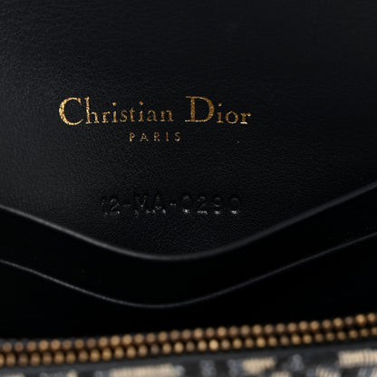 Christian Dior Oblique Saddle Belt Bag Blue 7 of 10